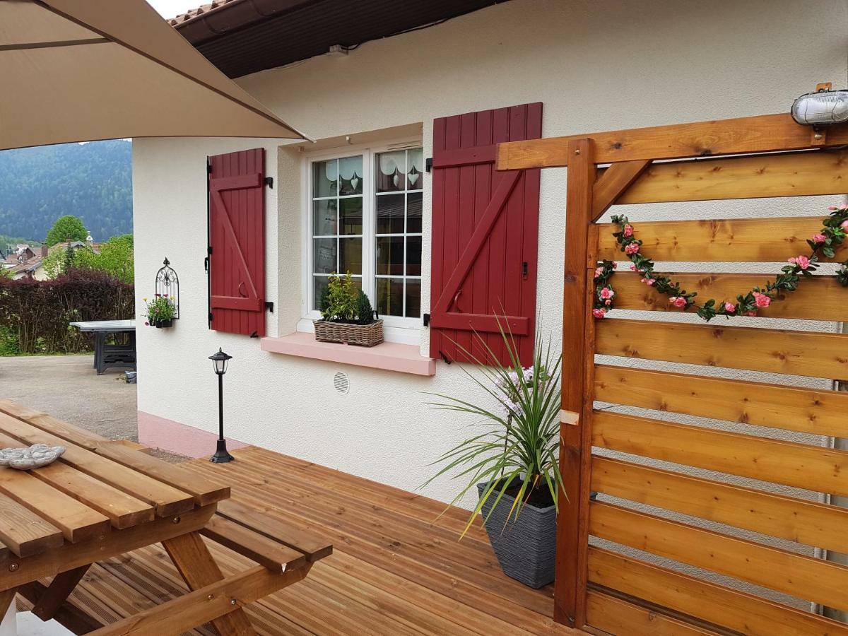 La Petite Chaumiere Villa Saint-Maurice-sur-Moselle Eksteriør billede